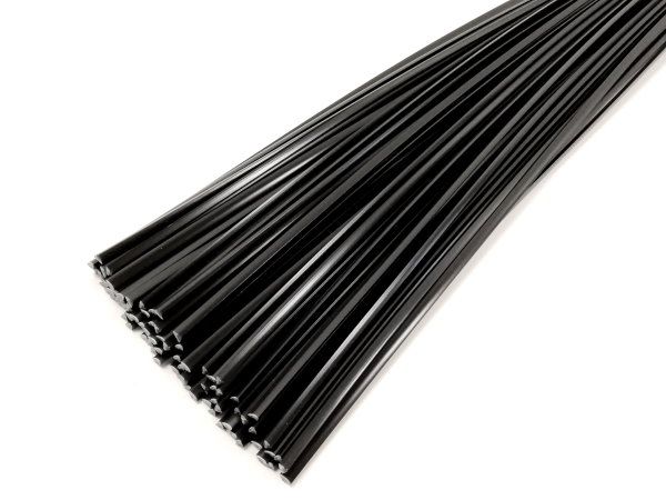 Kunststoffschweißdraht PP/EPDM 6mm Dreikant Schwarz 1kg Stäbe | az-reptec